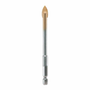 VEČNAMENSKI SVEDER ALPEN 6X105 MM ZA STEKLO HM PROFI HEX - 1/4  PLT
