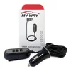 My Way USB auto punjač, Crni