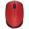MIŠ USB 3TIPKE OPTIČKI BEŽIČNI M171 LOGITECH CRVENO/CRNI BLISTER