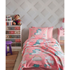Hanah home Set Single prekrivač Unicornio, 160x235cm, Roze