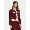 Guess Pletena jopica W6BR75 Z1764 Bordo rdeča Regular Fit