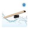 Brilagi - LED osvetljenje za kupatilsko ogledalo 3 u 1 WOODY MIRROR LED/12W/230V IP44 crna/hrast