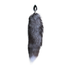 analni čep Fox Tail No. 4, srebrn