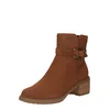 TOMS Gležnarji HAILEY rjava