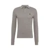Polo Ralph Lauren Polo majice dolgi rokavi TREKINA Siva