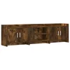 TV ormar 168 x 33 x 47 cm Dimljeni hrast Konstruirano drvo