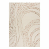 Oranžna/kremno bela volnena preproga 120x170 cm Abstract Swirl – Flair Rugs