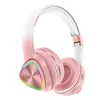 Bluetooth slušalice stereo z11bt rgb pink 5.3bt