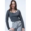 Trend Alacati Stili Ženska bluza Alc-X14791, Antracit