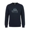 DIESEL Pulover S-GIR TONE ON TONE mornarska