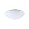 LED prigušiva plafonska svetiljka LED/40W/230V 3000-6500K 45 cm bela + daljinski upravljač