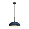 Luster na sajli LINCOLN 1xE27/60W/230V prečnika 35 cm u plavoj boji