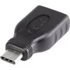 Renkforce USB 3.0 adapter [1x Moški konektor USB-C™-1x Ženski konektor USB 3.0 tipa A] Črna Z OTG funkcijo, Pozlačeni konektorji R