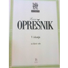 OPREŠNIK:V ISKANJU ZA KLAVIR SOLO