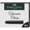Patrone Faber Castell 1/6 crna 185507