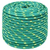 vidaXL Večnamenska uporabna vrv 12 mm 250 m Zelena PP
