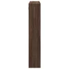 VIDAXL vidaXL Stenska omarica rjav hrast 80x15x80 cm