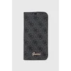 Maska na preklop Guess PC/ TPU 4G Metal Camera Outline Book za iPhone 14 Pro Max crna.