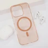 Maska Transparent Mag Case za iPhone 16 Pro zlatna