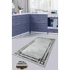 Conceptum Hypnose Tepih Wookece252, 100x300 cm, Sivo-crni
