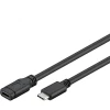PremiumCord Podaljševalni kabel USB-C (USB 3.2 generacije 1), C/M - C/F, 1 m