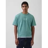 GAP Crop T-Shirt with 1969 Heavyweight Logo - Mens