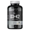 Basic Supplements Vitamin D3 + K2 Pro, 90 kapsula