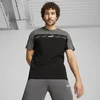 Mens Puma Around The Block T-Shirt, Gray, Size M, Clothing