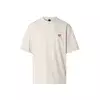 THE NORTH FACE Majica Brand Proud rdeča/volneno bela