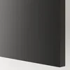 NICKEBO Front fioke, matirano boja antracita, 80x20 cm