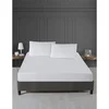 Aberto Design Zaštitni prekrivač za bračni krevet Alez Pol, 180x200cm+30cm, Beli
