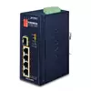 PLANET ISW-514PTF network switch Unmanaged Fast Ethernet (10/100) Power over Ethernet (PoE) Blue