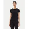 EA7 za ženske. 7W000497_AF14880 Raztegljiv bombažni džersej Logo Series black (XL), Črna, Priložnostno, Šport, Ve&#