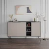 Hanah Home Komoda Clara 142x83x35,6cm Antracit-Svetlobraon