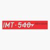 CAR 888 ACCESSORIES Nalepnica Imt 540 velika crvena