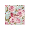Serviete za dekupažo - English Roses Bird - 1 kos