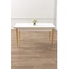 HANAH HOME Trpezarijski sto Rewa White Gold