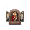 Triptih Presveta Bogorodica Brzopomoćnica Gorgoipiko, 220x255x32 mm