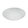 Eglo Vereda plafonjera/1, led, 11w, 950lm, prečnik 315, kristal/bela