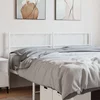 Vidaxl Kovinsko vzglavje belo 150 cm