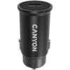 shumee Polnilnik baterij CANYON C-20 PD 20W USB-C črne barve