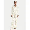 LAUREN RALPH LAUREN Pižama ILN92536 Kremna Regular Fit