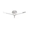 LED plafonski luster ALTA LED/30W/230V srebrni