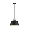Luster na sajli CLIP 1xE27/40W/230V crna/braon