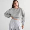 Cropp - Obična dukserica basic - light grey