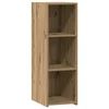 vidaXL Strani šal Artisan hrast 30 x 41 x 93 cm Inženirski les