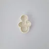 KREATIVNI SLATKIŠ Modla za kolače Cucla, 8 cm, Bela