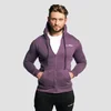 GymBeam Zipper Hoodie Obsidian