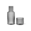 Ferm Living Karafa s steklom Ripple Small Carafe Set 500 ml