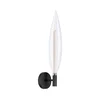 Zidna lampa NORDIC 1xG9/5W/230V crna/prozirna